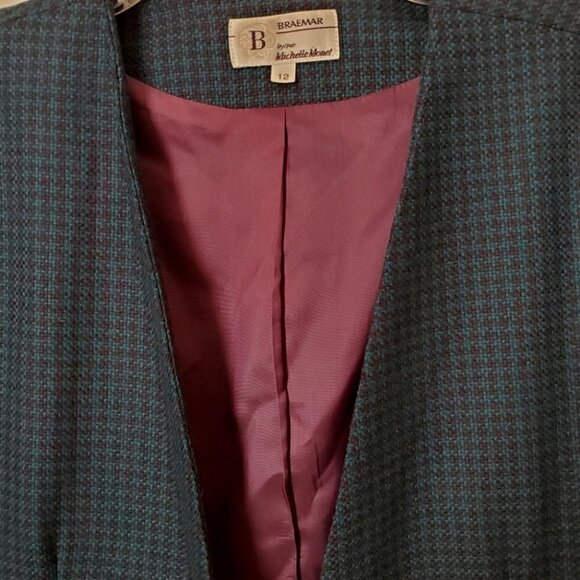 Vintage Braemar Michelle Monet houndstooth… - Picture 4 of 6